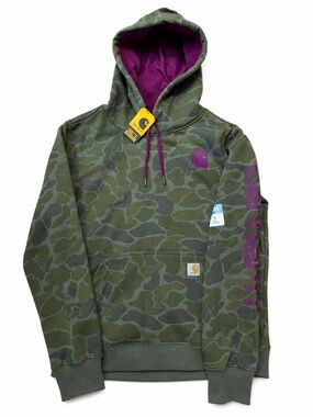Carhartt Women’s Green Camo Hoodie